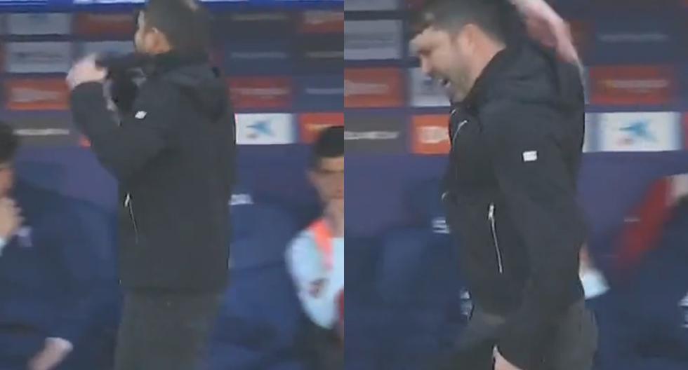 El técnico de Celta expresó su furia por el gol de Espanyol en los minutos finales 