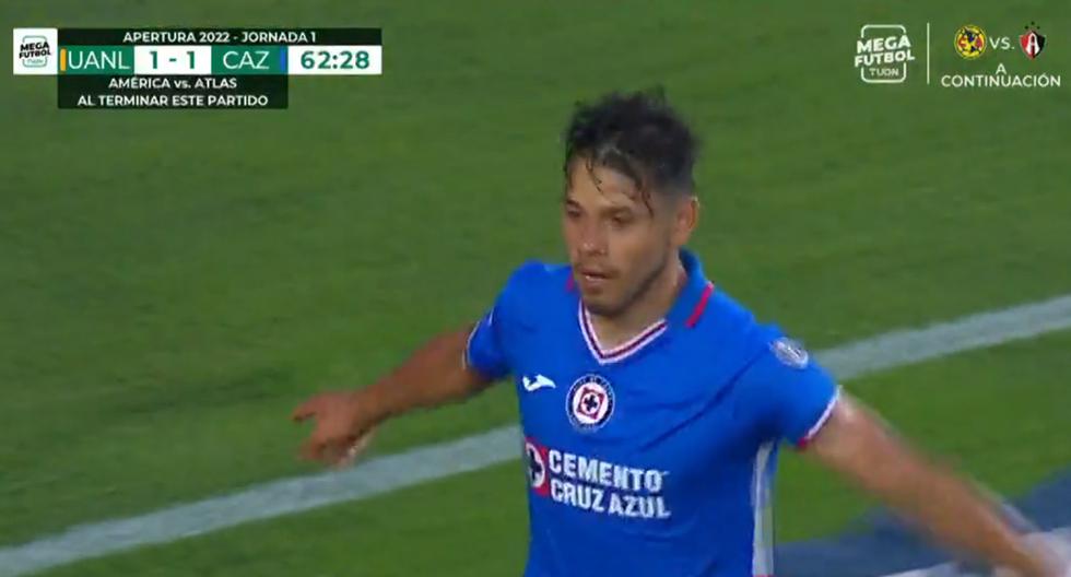 Ángel Romero anotó el 2-1 de Cruz Azul ante Tigres por la Liga MX 