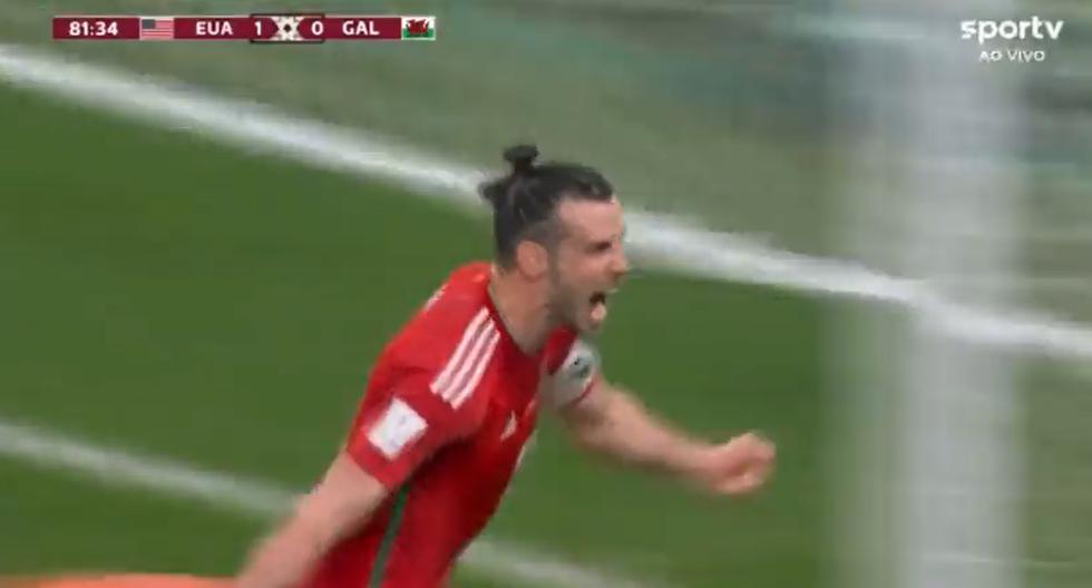Gol de Gareth Bale, de penal: así fue el 1-1 de Gales vs. Estados Unidos 