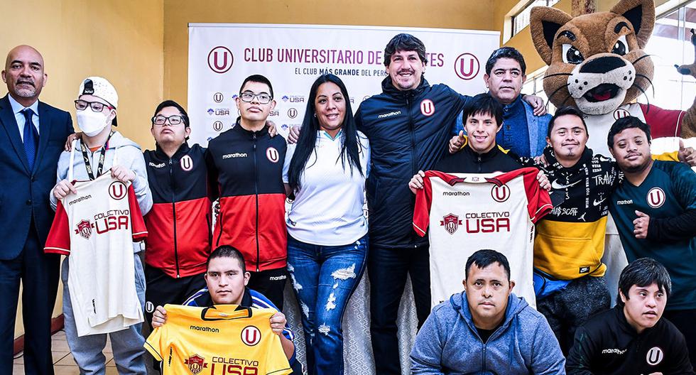 Universitario informó que el Colectivo USA es el sponsor oficial del equipo de futsal Down