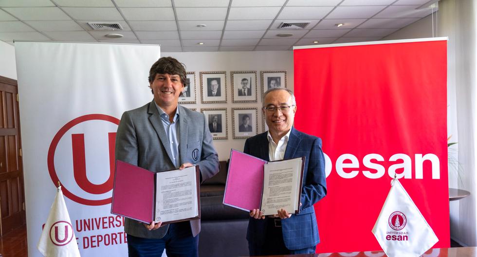 Universitario de Deportes y ESAN firman convenio para otorgar becas deportivas