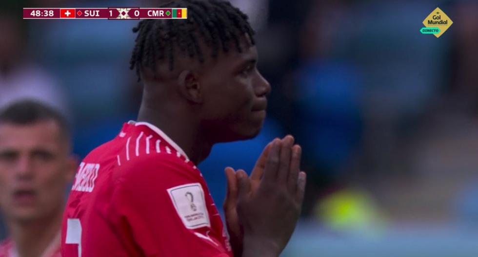 Gol de Embolo para Suiza: anotó el 1-0 ante Camerún, su país de nacimiento 