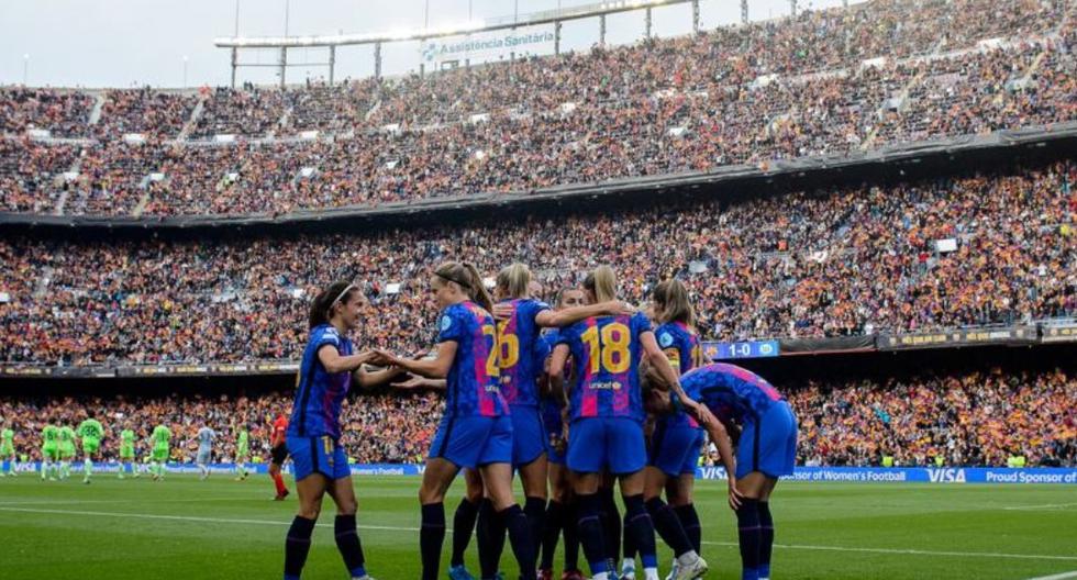 Barcelona femenino rompe el récord mundial que estableció: 91 648 personas asistieron al Camp Nou