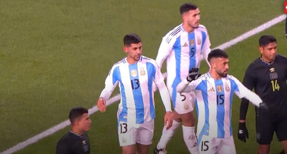 ¡De un cabezazo! ‘Cuti’ Romero anotó el 1-0 de Argentina vs. El Salvador por amistoso 