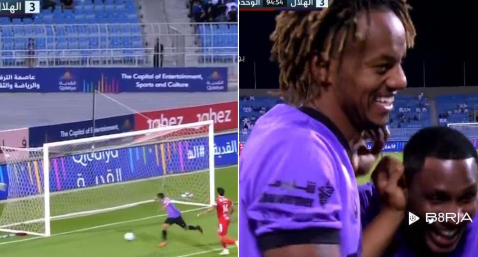 ‘Blooper’ del año: compañero de André Carrillo falla gol solo frente al arco y el peruano reacciona así 