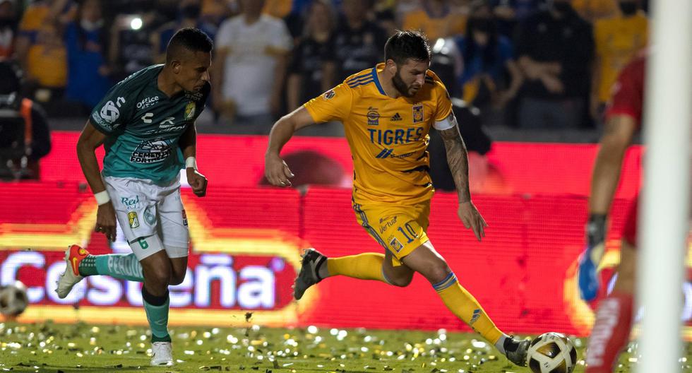 Tigres le volteó el partido a León en los minutos finales con goles de Thauvin y Gonzáles [FOTOS]