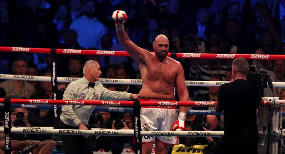 Tyson Fury venció a Dillian Whyte en Wembley con espectacular nocaut [FOTOS]