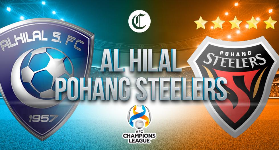 Al Hilal vs. Pohang Steelers EN VIVO: sigue EN DIRECTO la final de la Champions League de Asia