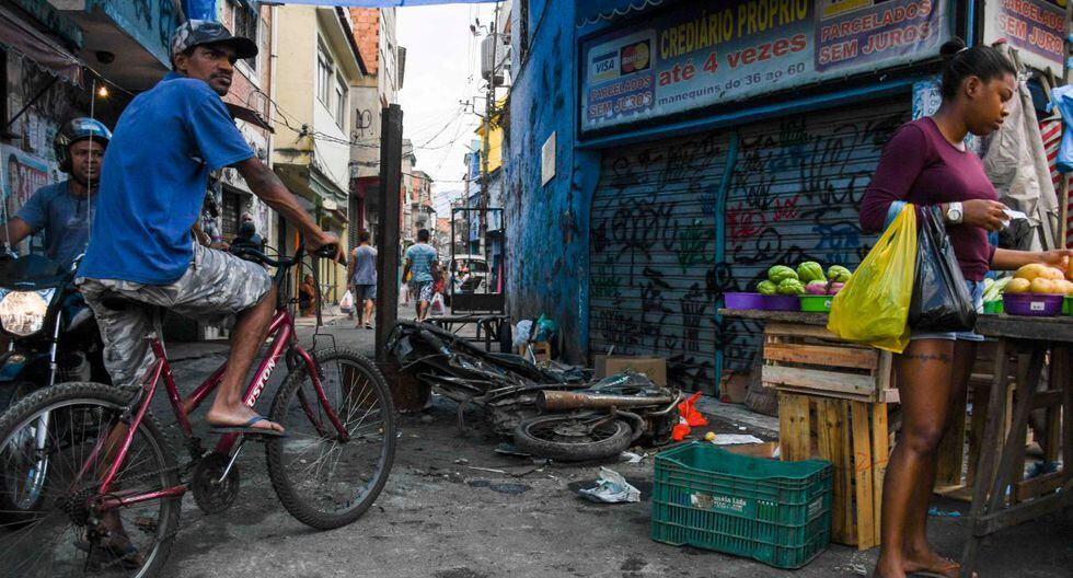 Latinoamérica Río de Janeiro la marcha por la paz en una favela