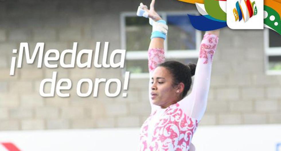 En lo más alto del podio: Ana Karina Méndez consiguió medalla de oro en los Bolivarianos