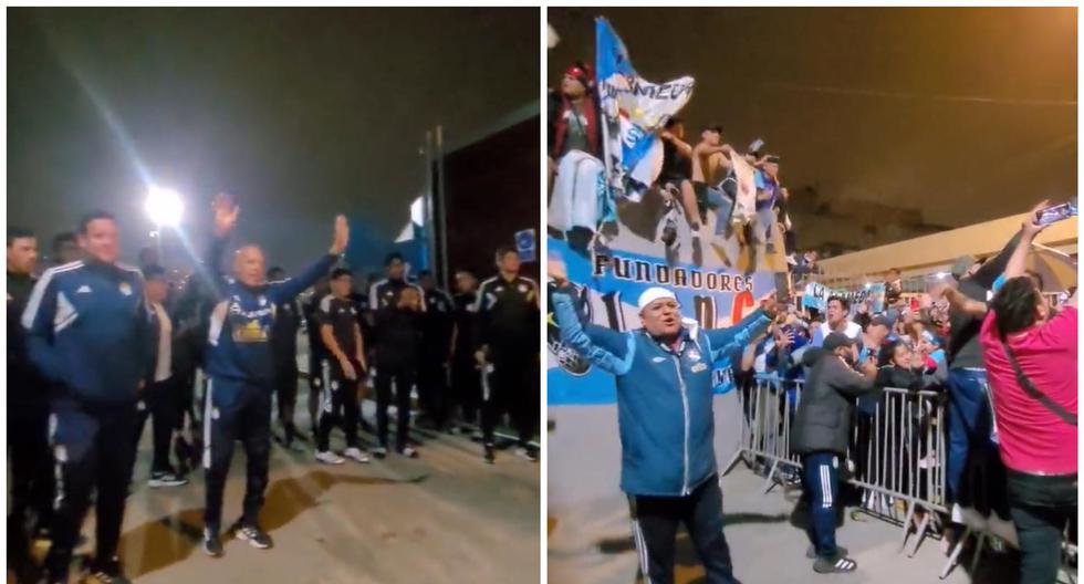 Sporting Cristal supporters held a 