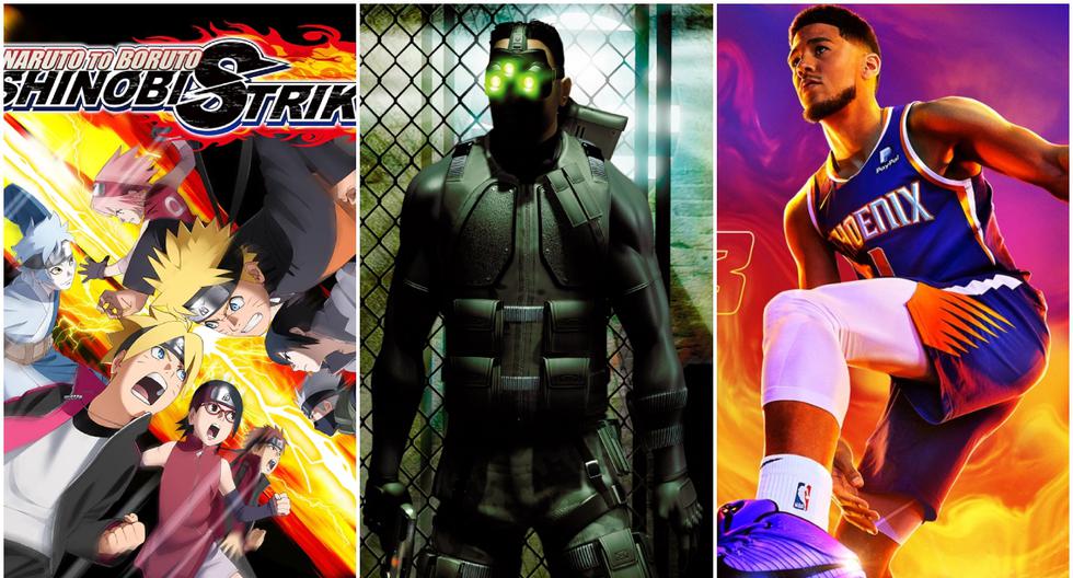 Naruto, Splinter Cell y otros cuatro videojuegos para probar gratis este fin de semana