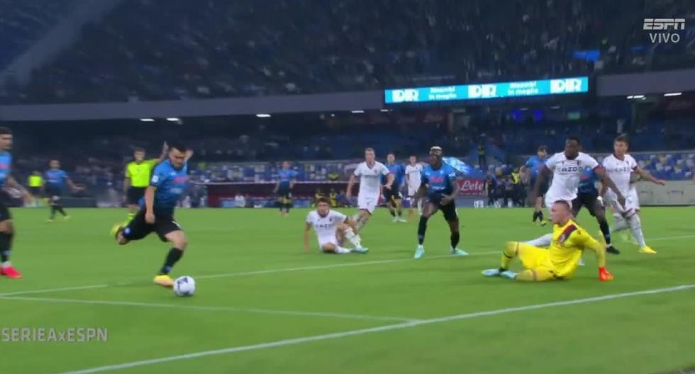 Gol de Hirving ‘Chucky’ Lozano: así fue su definición en el Napoli vs. Bologna 