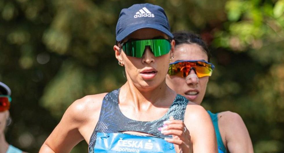 Kimberly García es de oro: la atleta peruana quedó primera en 20km de marcha atlética en Poděbrady