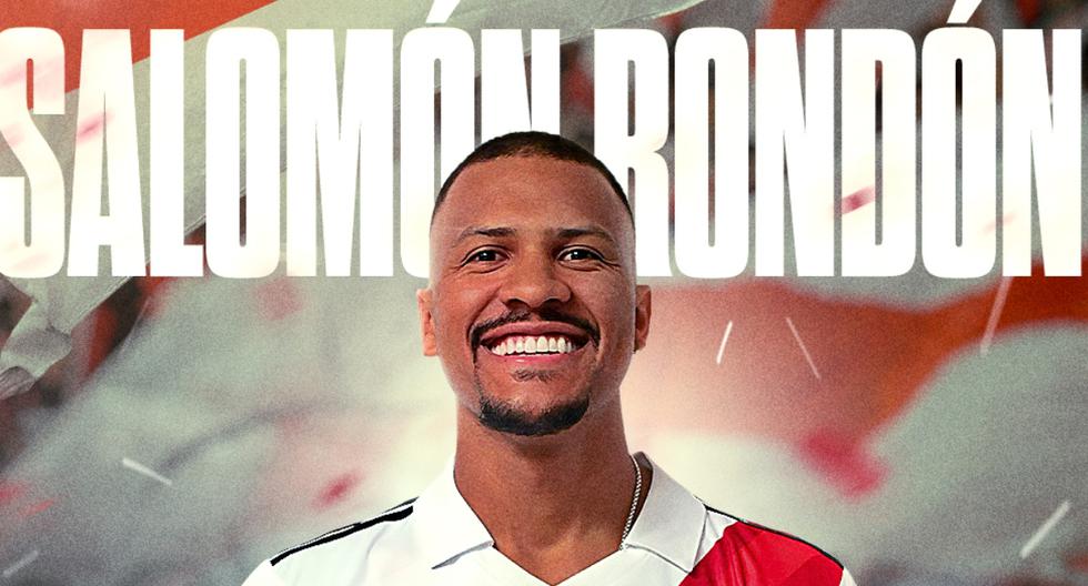 Luxury reinforcement: Salomón Rondón is the new player of River Plate.