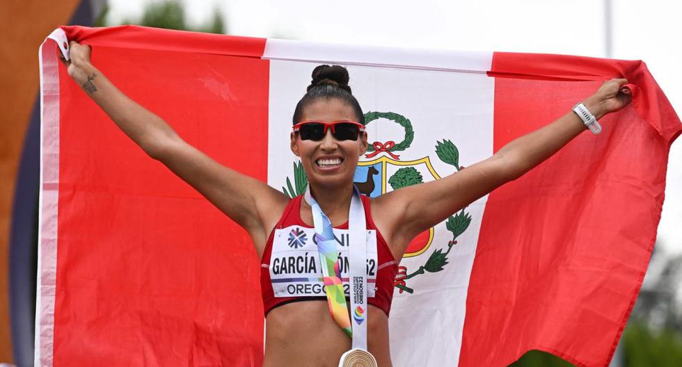 Kimberly García contó los momentos de felicidad tras proclamarse dos veces campeona en el Mundial de Atletismo 2022