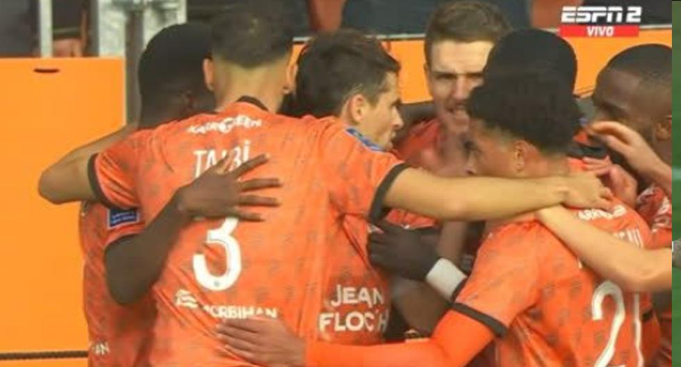 Terem Moffi anotó el 1-1 de Lorient sobre PSG por Ligue 1 