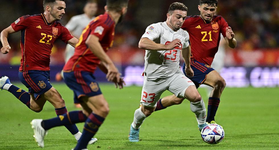 España cae por 2-1 ante Suiza y complica su clasificación a las semifinales de la UEFA Nations League 