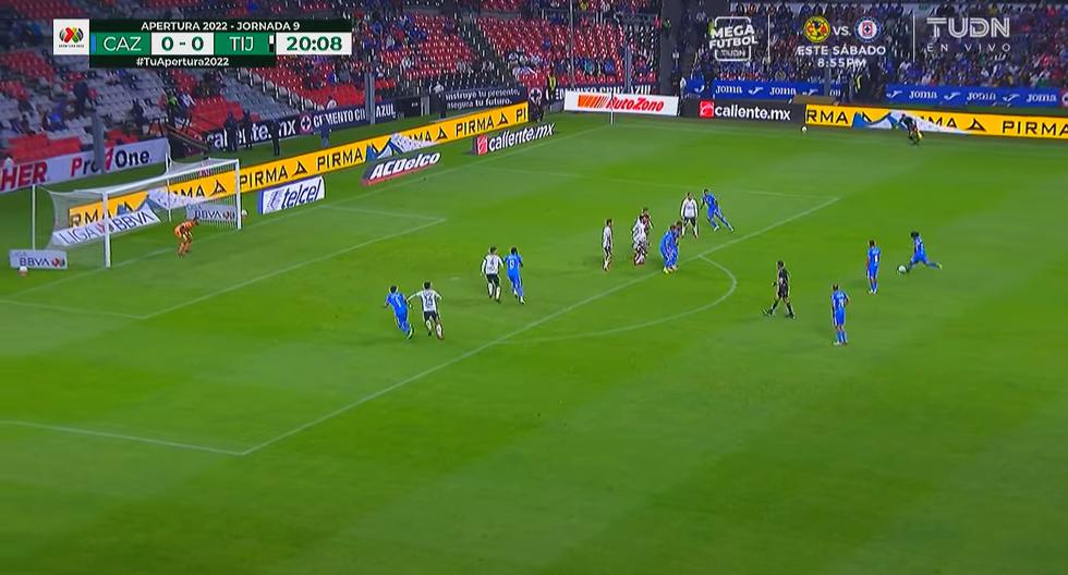 Cruz Azul vs. Tijuana: Rivero puso el 1-0, pero un autogol de Funes Mori decretó el empate 