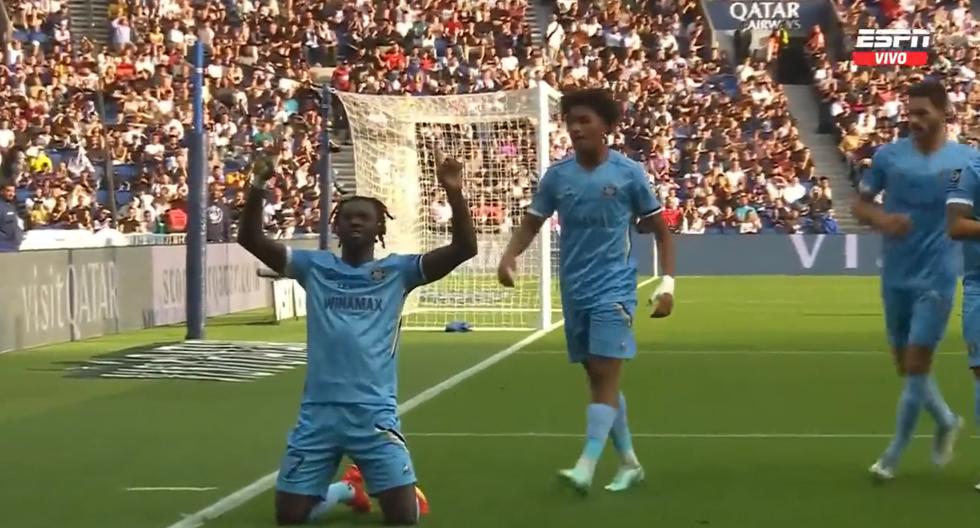 PSG es sorprendido: gol de Mama Baldé para el 1-0 de Troyes en la Ligue 1 
