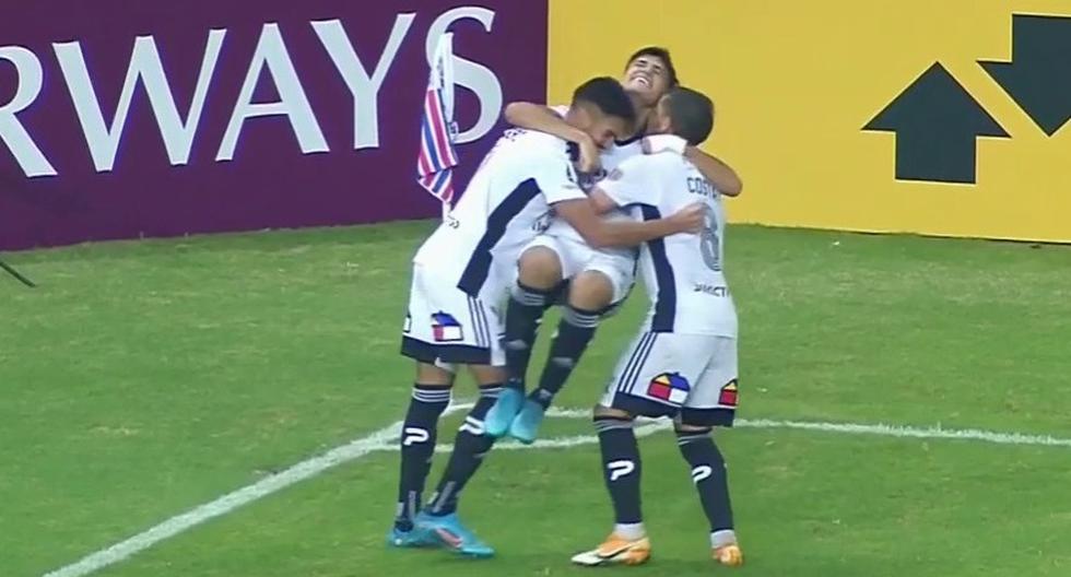 Gol de Pablo Solari para Colo Colo: anotó el 2-0 sobre Fortaleza en la Libertadores 