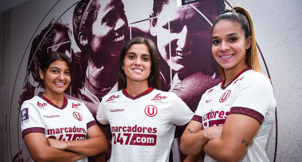 Para la Copa Libertadores: Universitario Femenino presentó a tres refuerzos internacionales
