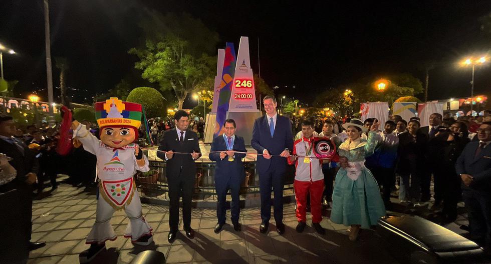 Ayacucho 2024 dio inicio al conteo regresivo de los Juegos Bolivarianos del Bicentenario