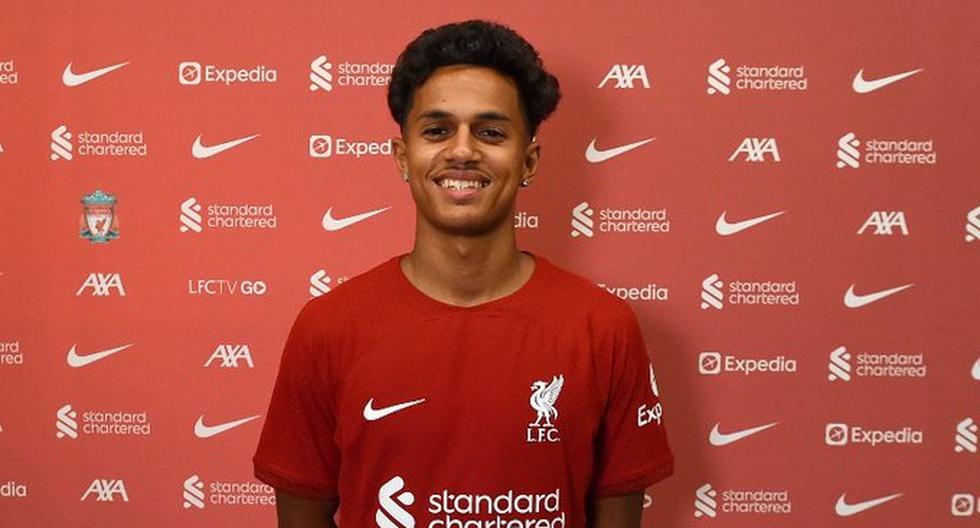 Liverpool presentó a su nueva joya: Fábio Carvalho, de 19 años, fichó desde el Fulham