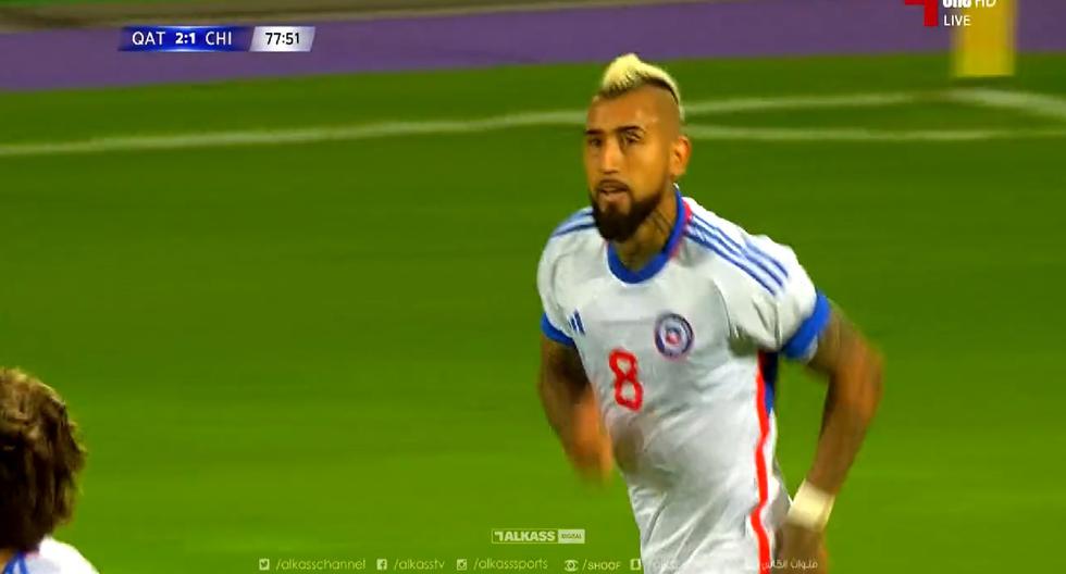 El ‘Rey’ Arturo marca el 2-2 en el Chile vs. Qatar por amistoso de la fecha FIFA 