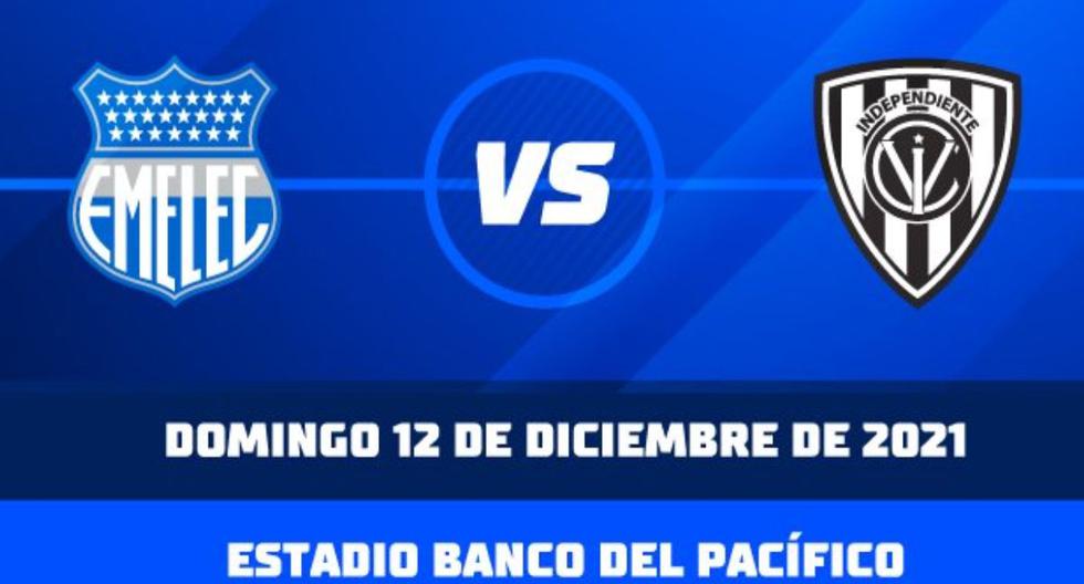 Gol TV, live broadcast of the final of LigaPro Emelec vs. Independiente: minute by minute of the match.