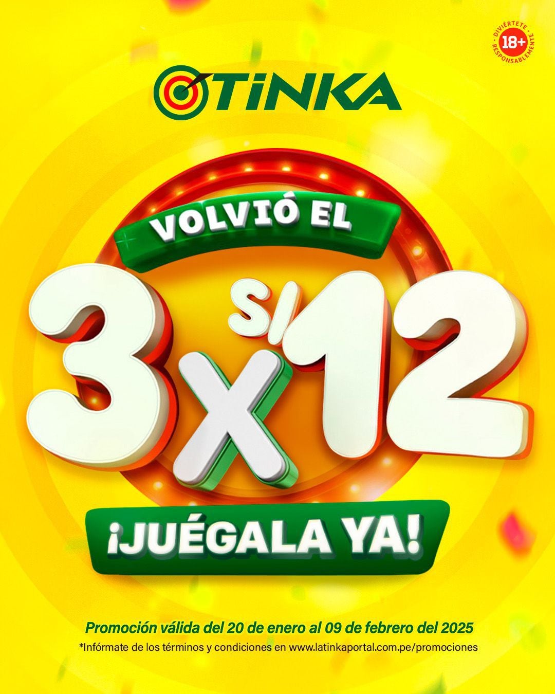 Resultados de La Tinka jugada ganadora del miércoles 29 de enero