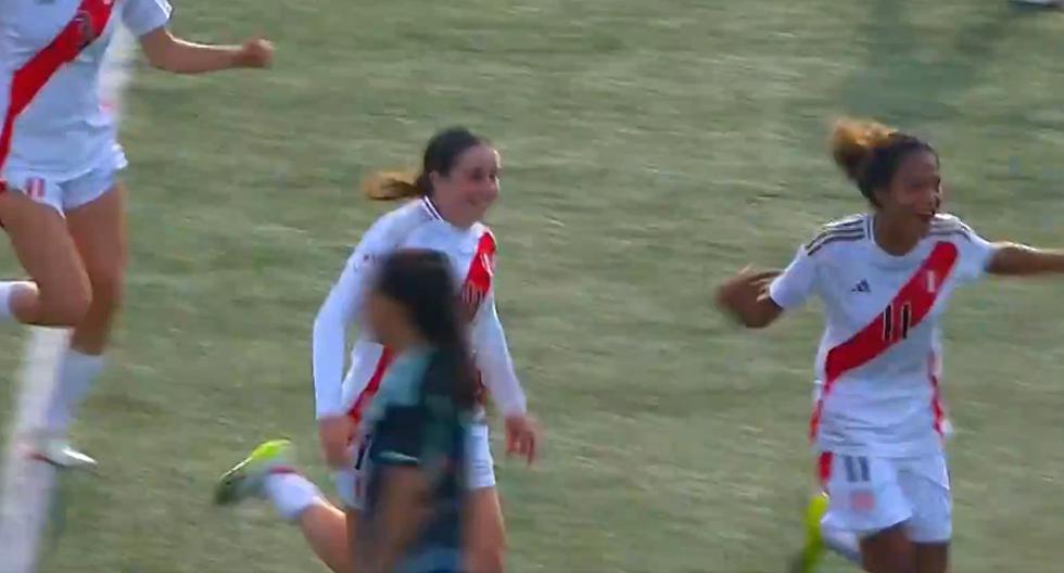 El golazo de Valerie Gherson para el empate de Perú vs. Argentina por Sudamericano Femenino Sub 20 