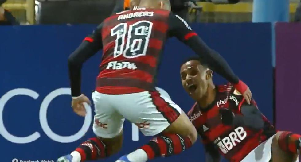 Gol de Lázaro para Flamengo: anotó el 3-1 sobre la U. Católica 