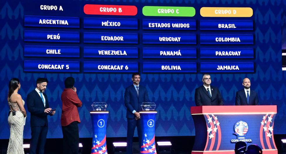 Clasificados a Copa América 2024: equipos, grupos y partidos