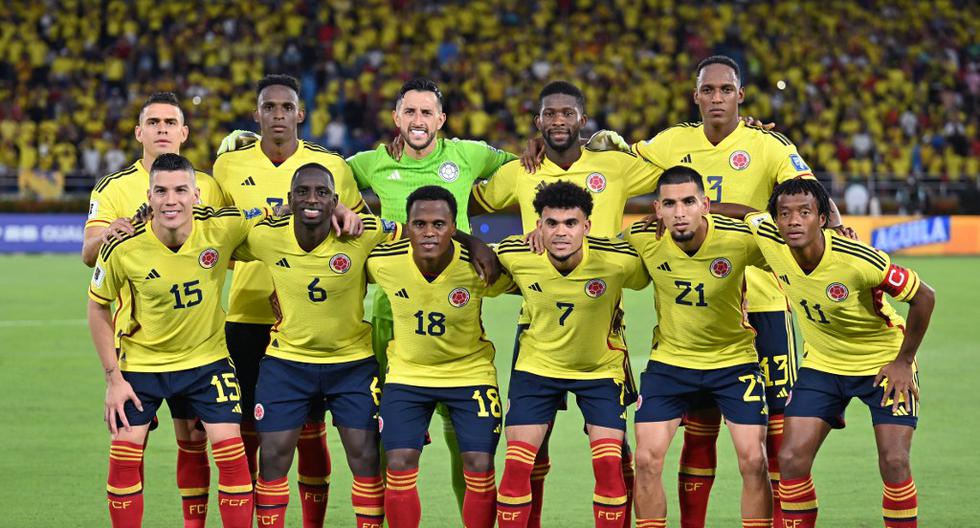 Alineación, Colombia vs Chile 2023 [FOTOS]