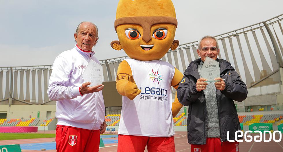 Los atletas Jaime León de 80 años y Jorge Arriola de 82 fueron reconocidos por el Proyecto Legado