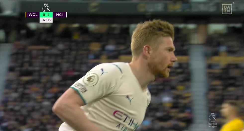 Goles de Kevin De Bruyne: doblete para el 2-1 sobre Wolverhampton en la Premier League 