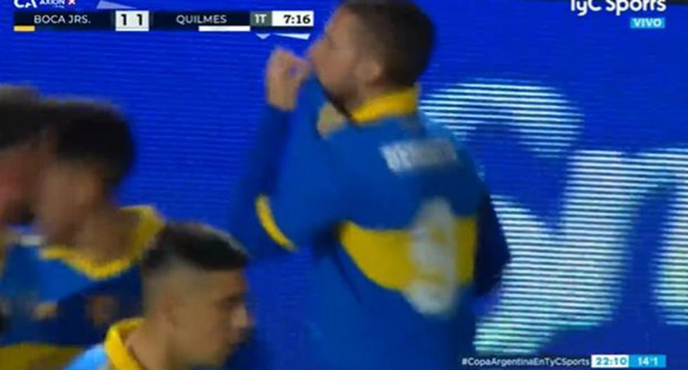 Quilmes se adelantó y Boca lo empató: los goles de Bonetto y Benedetto 