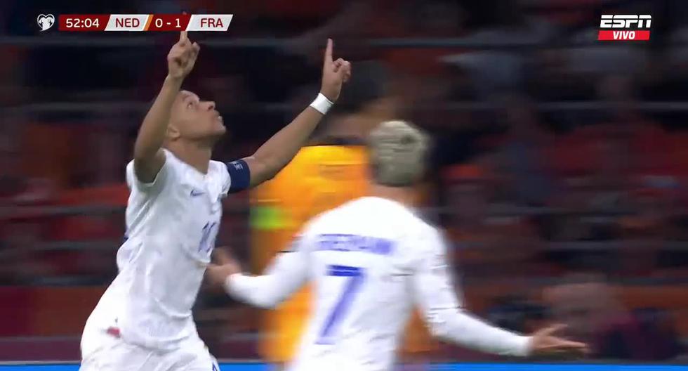 Doblete de Kylian Mbappé: Francia derrota 2-0 a Países Bajos por Eliminatorias Euro 2024 