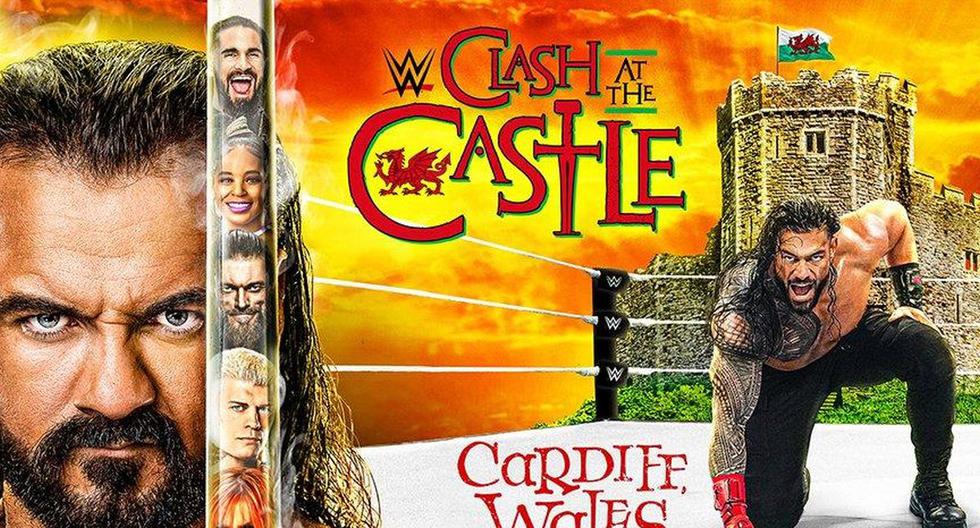 WWE Clash at the Castle 2022: cartelera y horarios del evento