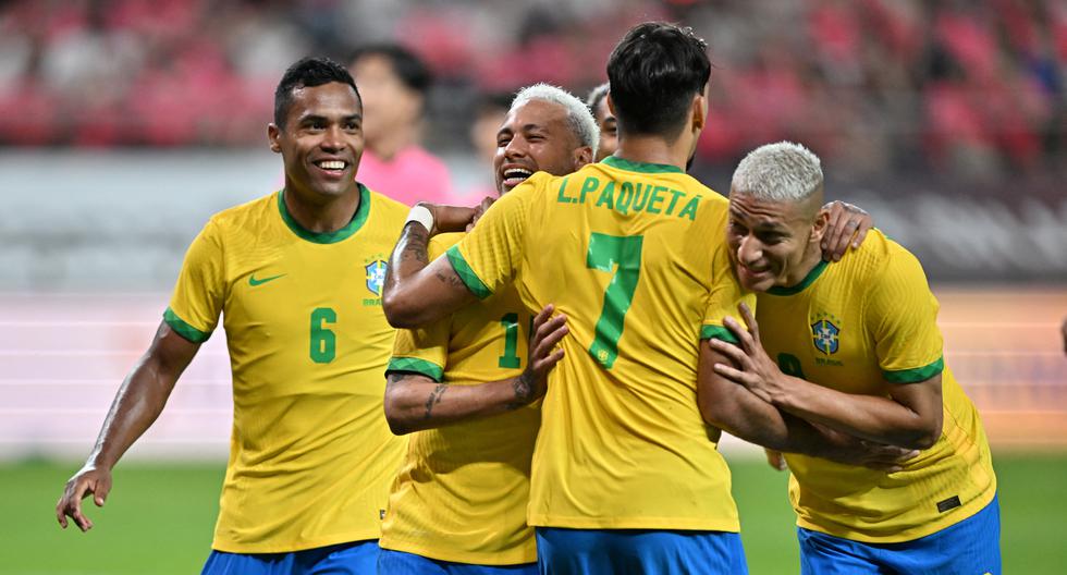Con todas sus estrellas: alineación de Brasil vs. Serbia para el Mundial