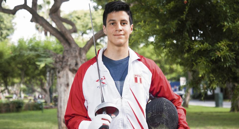 El esgrimista Eduardo García Biel levantó la medalla de bronce en los Juegos Bolivarianos 2022