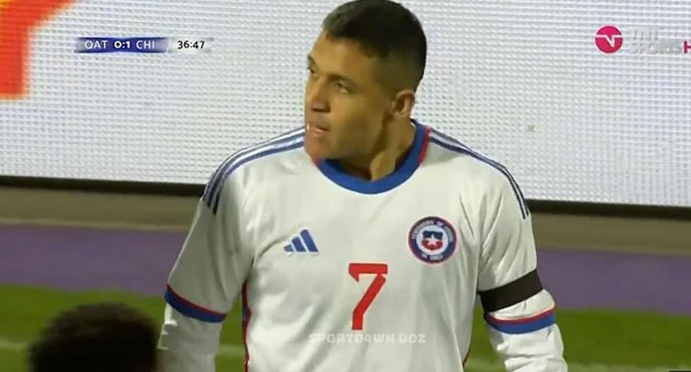 Alexis Sánchez marcó el primer gol de Chile vs. Qatar por el amistoso fecha FIFA 
