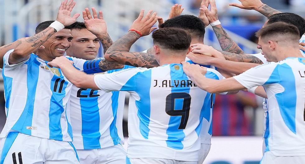 Argentina derrotó a Ecuador: resumen y gol del partido amistoso en Chicago 