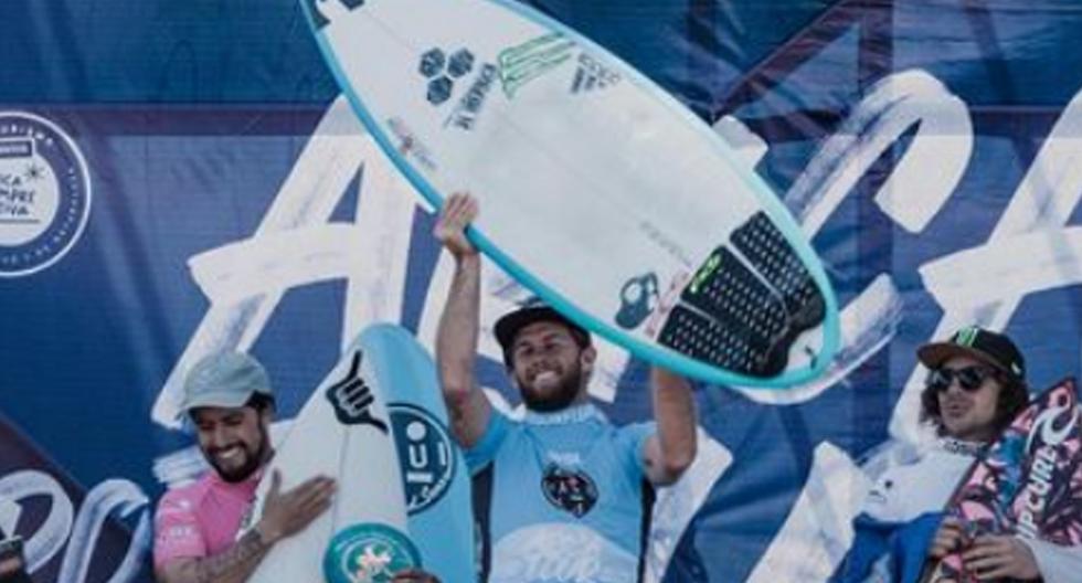 Miguel Tudela se corona como campeón del Arica Pro Tour del World Surf League