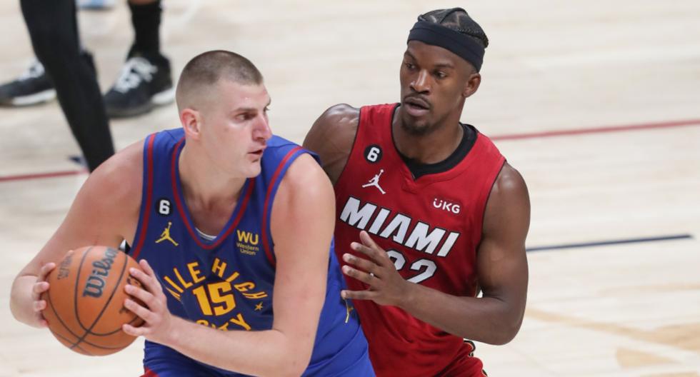 Miami Heat venció 111-108 a Denver Nuggets e igualó la serie en las Finales de la NBA