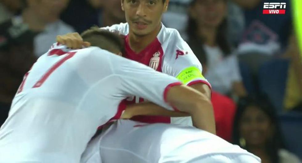 Gol y lesión: Volland sorprendió a PSG en su casa y anotó el 1-0 de Mónaco 