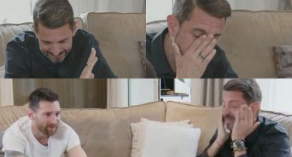 “Soñé toda la vida con hacer esto”: las lágrimas de periodista de DirecTV Sports tras conversar con Lionel Messi 