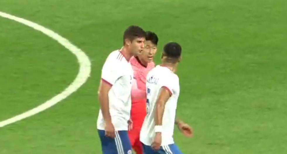 Kuscevic y Díaz casi se van a las manos en el Chile vs. Corea del Sur, pero Son los separó