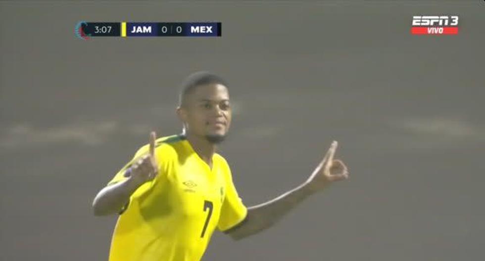 Madrugaron a México: Leon Bailey anotó el gol del 1-0 de Jamaica 